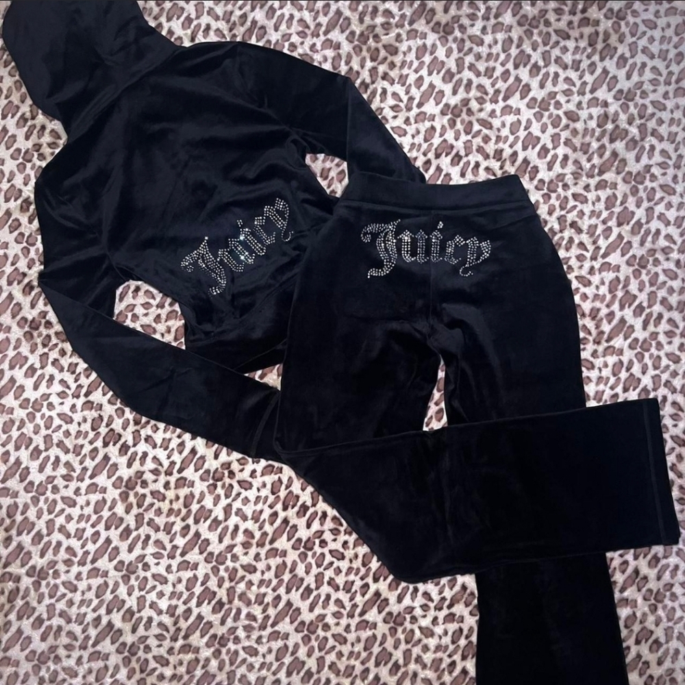 Juicy Couture Black Tracksuit